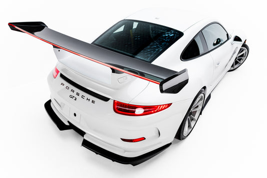 Karbonowy Spoiler + LED pasujący do Porsche 911 GT3 991
