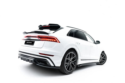 Plus Bas Spoiler Cap 3D compatible avec Audi Q8 / Q8 S-Line / SQ8 Mk1 / Mk1 Facelift