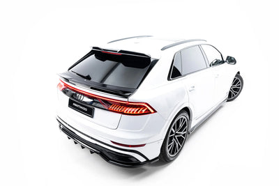 Plus Bas Spoiler Cap 3D compatible avec Audi Q8 / Q8 S-Line / SQ8 Mk1 / Mk1 Facelift