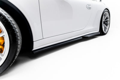 Dokładki Progów pasujące do Porsche 911 GT3 991