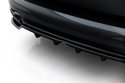 Arriere Splitter (avec une barre verticale) BMW X7 M-Pack G07