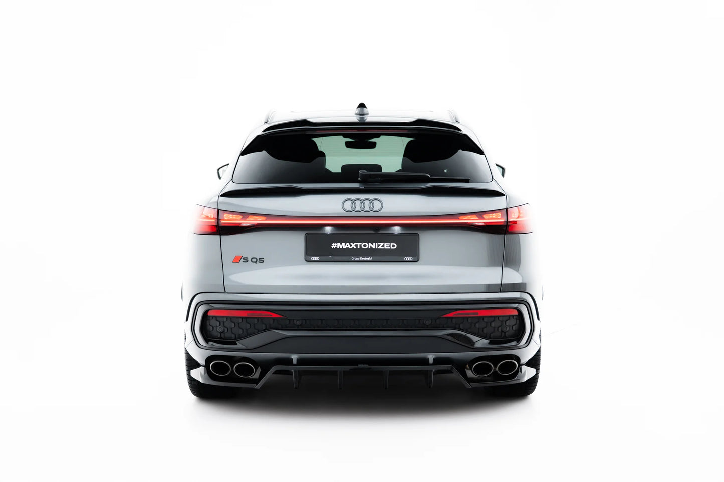 Arriere Splitter (avec une barre verticale) Audi SQ5 Sportback / SUV Mk3