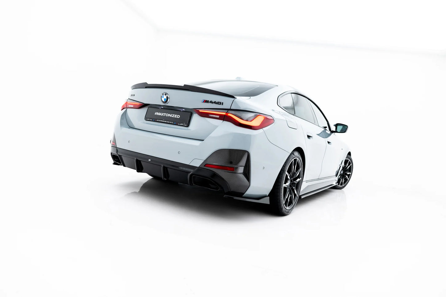 Heck Diffusor Seite V.4 BMW M440i Gran Coupe G26