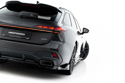 Hinten Splitter (mit einem vertikalem balken) V.4 Audi A6 S-Line C9