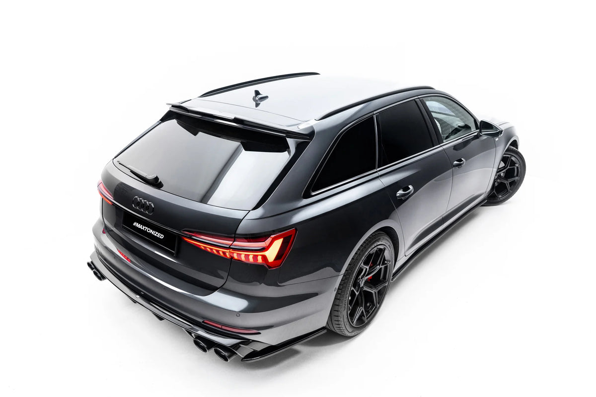 Spoiler Cap 3D passend für Audi A6 Avant / A6 Allroad / A6 S-Line Avant / S6 Avant C8 / C8 Facelift