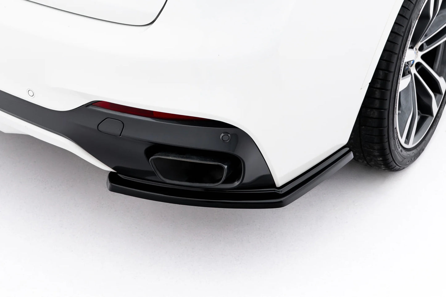 Heck Diffusor Seite BMW X6 M-Pack F16 