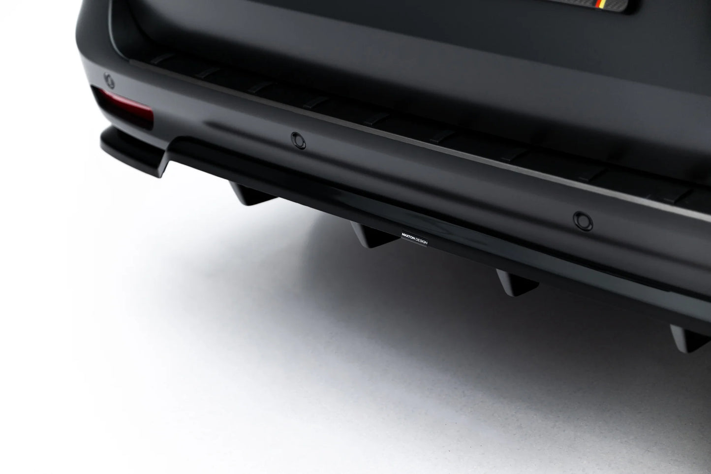 Hinten Splitter (mit einem vertikalem balken) Mercedes-Benz V AMG-Line W447 Facelift 2
