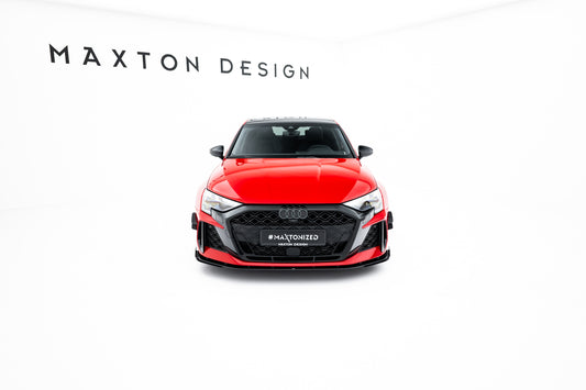 Splitter Przedni Street Pro + Flaps Audi RS3 Sedan 8Y Facelift