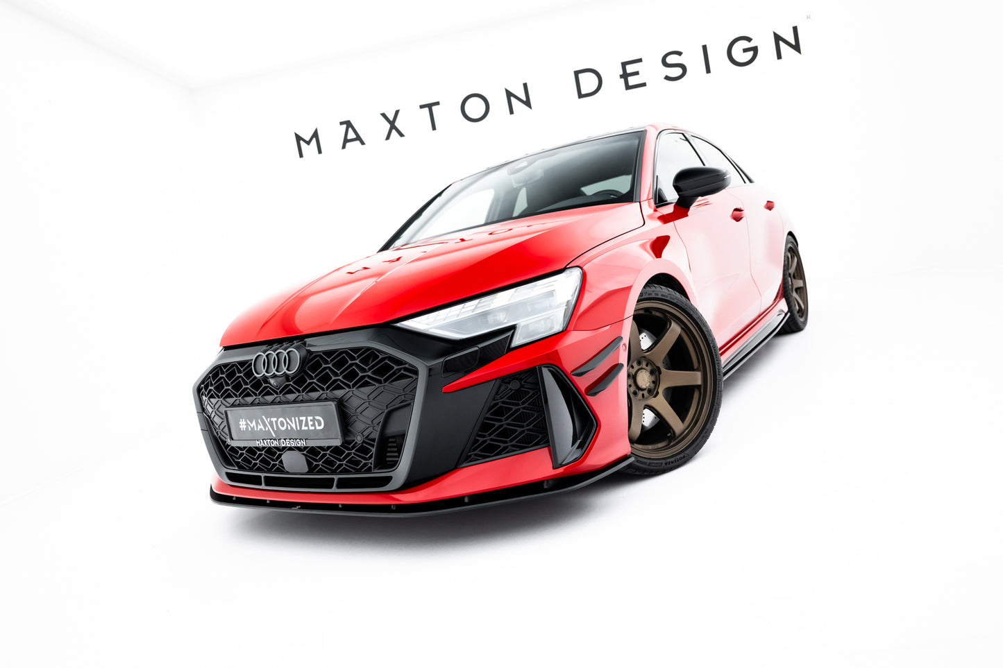 Splitter Przedni Street Pro Audi RS3 Sedan 8Y Facelift
