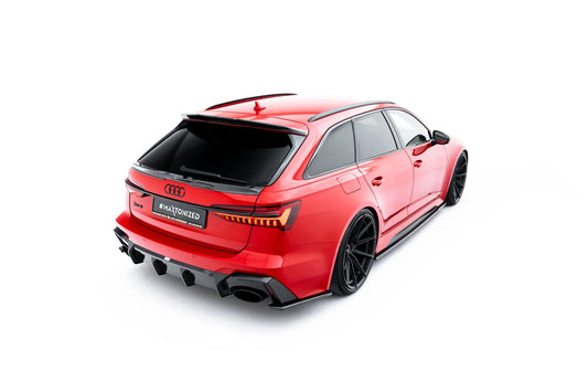 Prepreg Carbon Fiber Heckklappenspoiler (Höher) Audi RS6 C8 / C8 Facelift