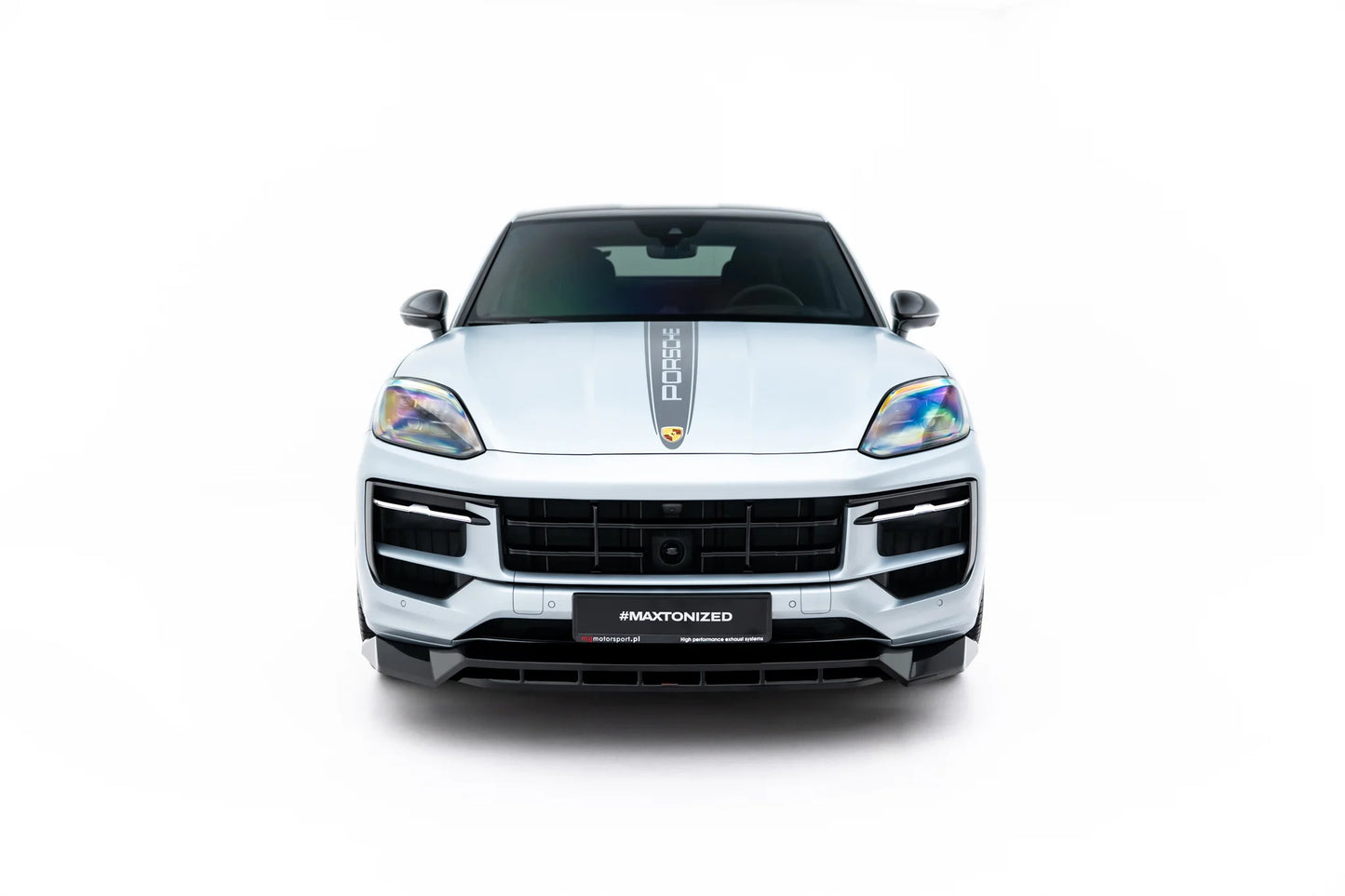 Splitter Przedni do Porsche Cayenne GTS / Turbo Sport Pack / Turbo E-Hybrid GT Pack Coupe Mk3 Facelift