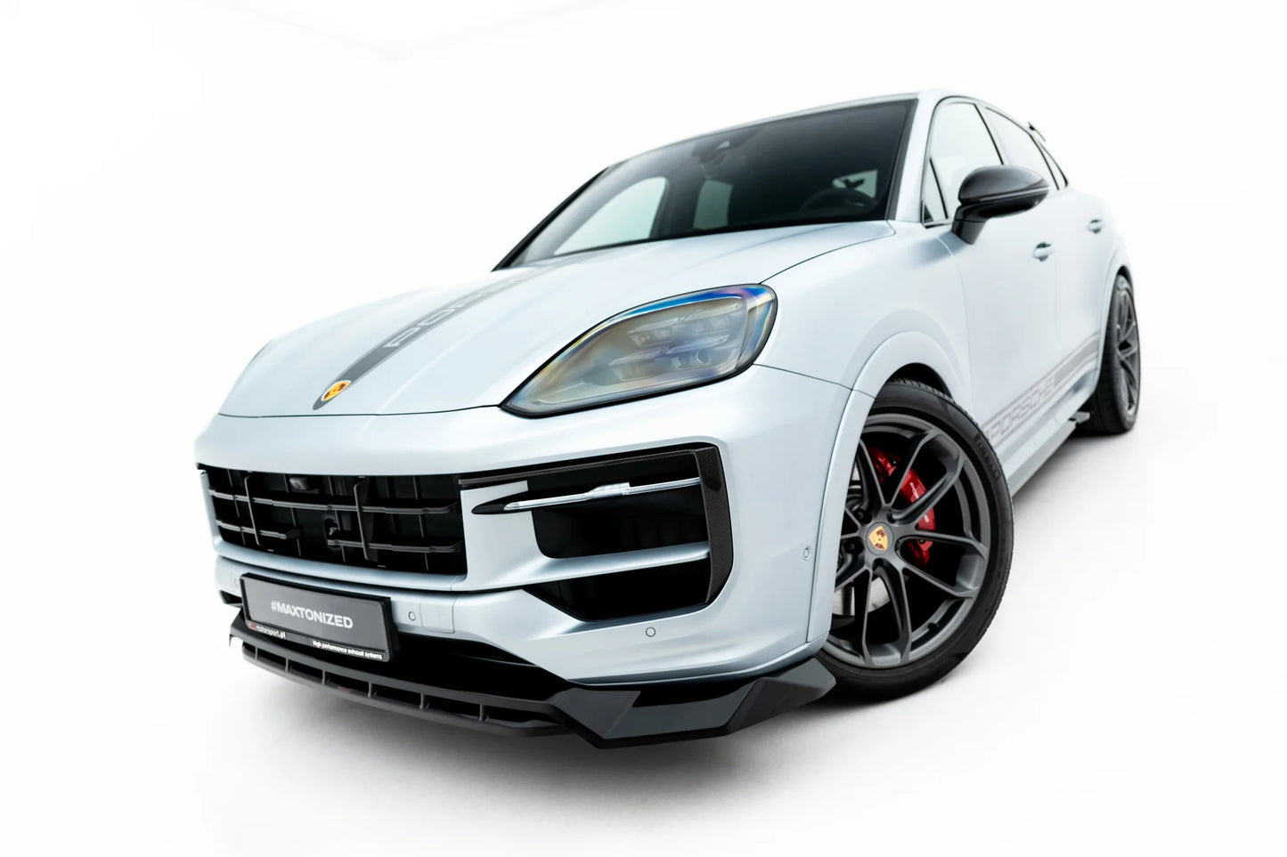 Splitter Przedni do Porsche Cayenne GTS / Turbo Sport Pack / Turbo E-Hybrid GT Pack Coupe Mk3 Facelift