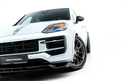 Splitter Przedni do Porsche Cayenne GTS / Turbo Sport Pack / Turbo E-Hybrid GT Pack Coupe Mk3 Facelift