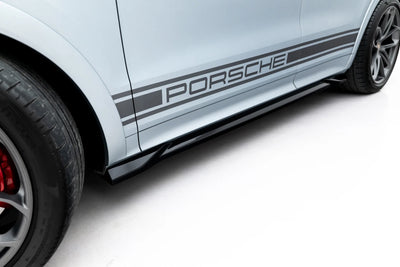 Side Skirts Diffusers for Porsche Cayenne GTS / Turbo Sport Pack / Turbo E-Hybrid GT Pack Coupe Mk3 Facelift
