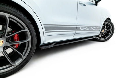 Side Skirts Diffusers for Porsche Cayenne GTS / Turbo Sport Pack / Turbo E-Hybrid GT Pack Coupe Mk3 Facelift