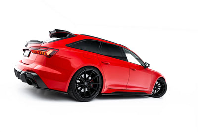 Prepreg Carbon Fiber Side Skirts suitable for Audi RS6 C8 / C8 Facelift