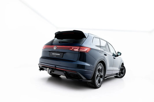 Hinten Splitter (mit einem vertikalem balken) Volkswagen Touareg Elegance Mk3 Facelift