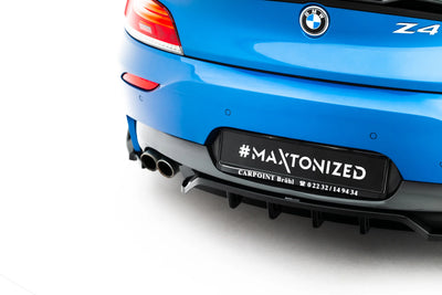 Hinten Splitter (mit einem vertikalem balken) V.2 BMW Z4 M-Pack E89 Facelift