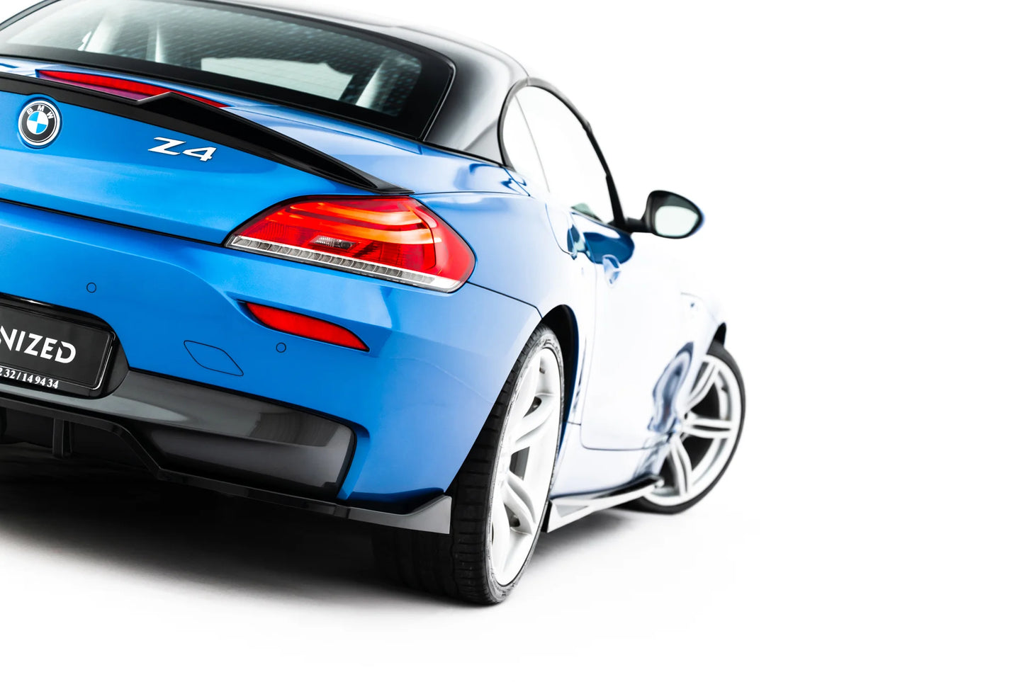 Hinten Splitter (mit einem vertikalem balken) V.2 BMW Z4 M-Pack E89 Facelift