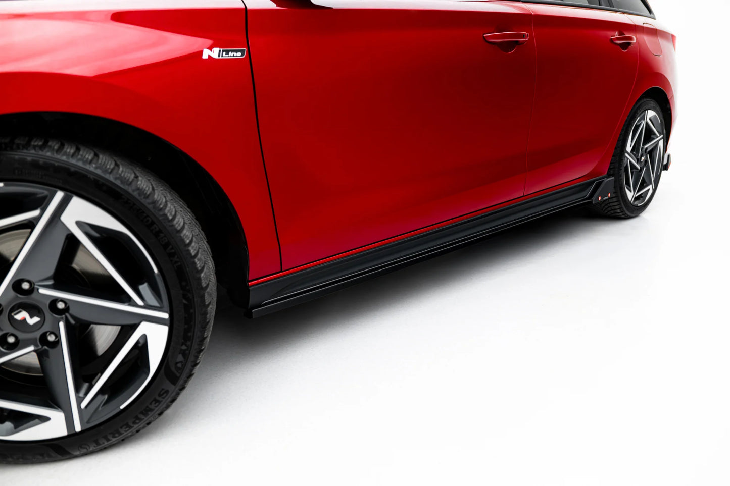Side Skirts Diffusers V.3 + Flaps Hyundai I30 N / N-Line Wagon Mk3 Facelift