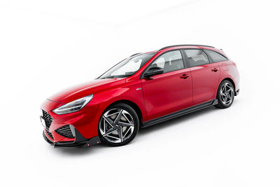 Side Skirts Diffusers V.3 + Flaps Hyundai I30 N / N-Line Wagon Mk3 Facelift