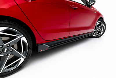 Side Skirts Diffusers V.3 + Flaps Hyundai I30 N / N-Line Wagon Mk3 Facelift