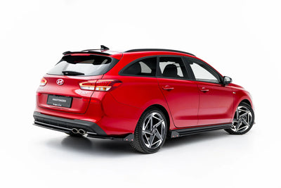 Rear Side Splitters V.2 + Flaps Hyundai I30 N-Line Wagon Mk3 Facelift