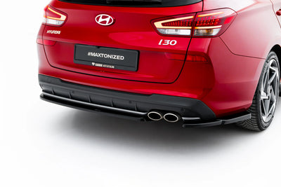 Rear Side Splitters V.1 Hyundai I30 N-Line Wagon Mk3 Facelift
