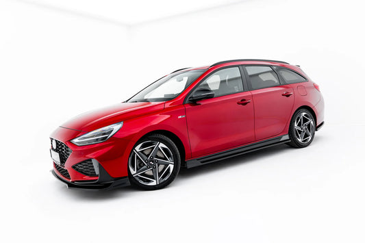 Side Skirts Diffusers V.2 suitable for Hyundai I30 N / N-Line Wagon Mk3 Facelift