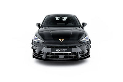 Street Pro Lame Du Pare-Chocs Avant + Flaps Cupra Leon Hatchback Mk1 Facelift