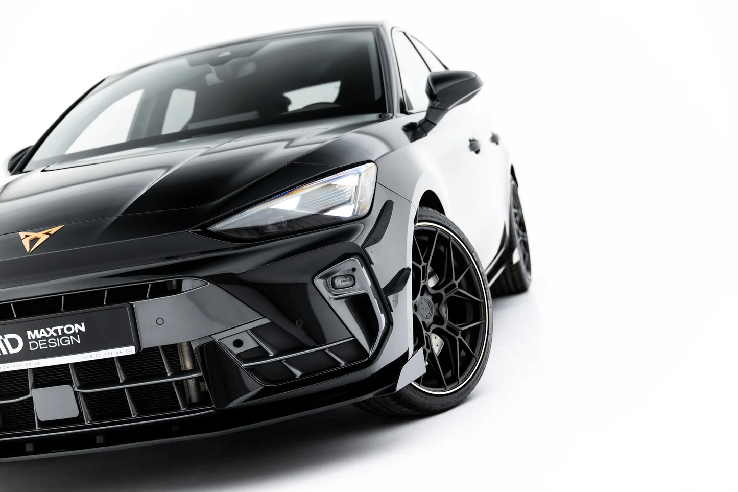 Street Pro Lame Du Pare-Chocs Avant + Flaps Cupra Leon Hatchback Mk1 Facelift