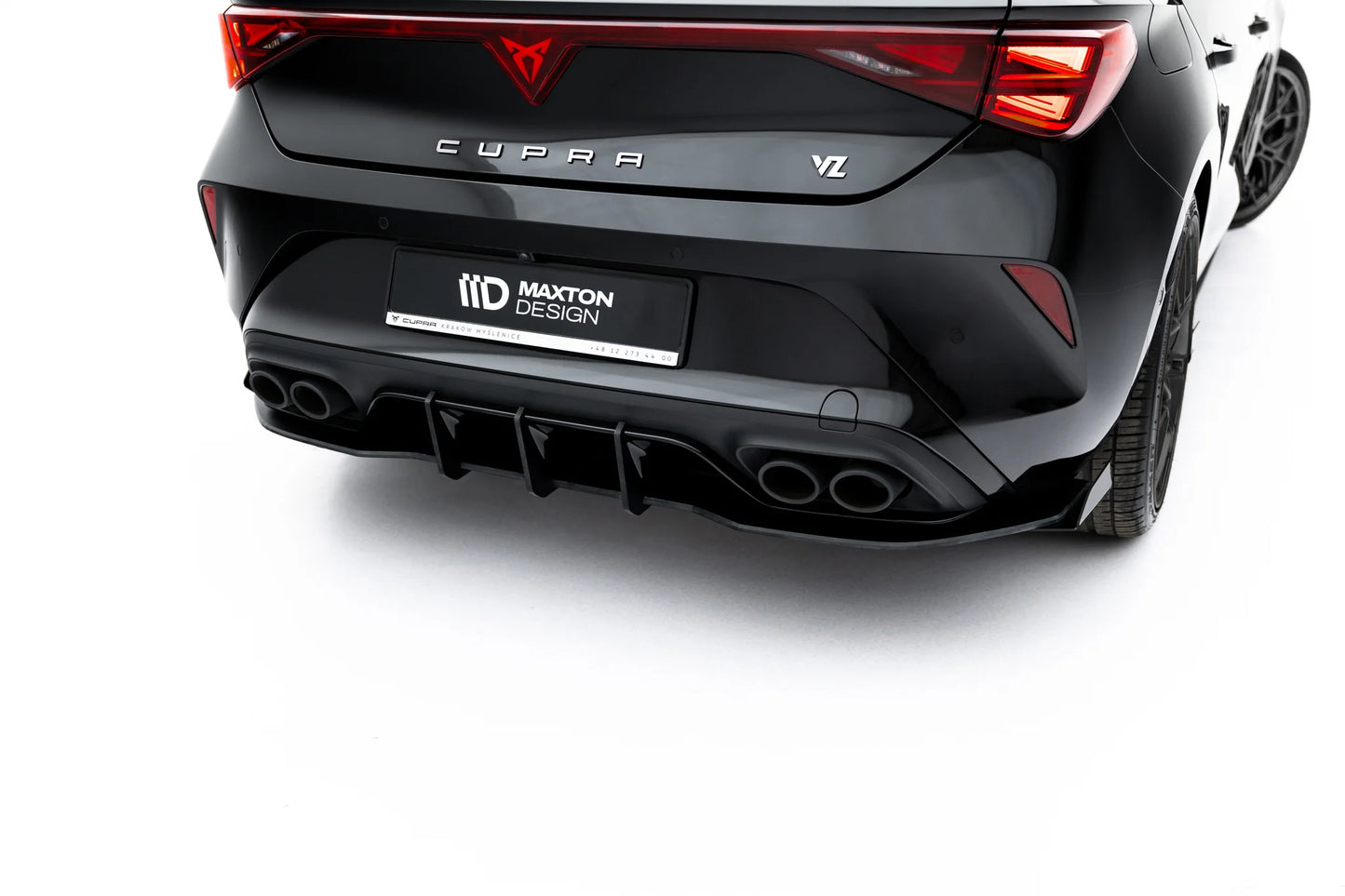 Dyfuzor Tylny Street Pro + Flaps Cupra Leon Hatchback Mk1 Facelift