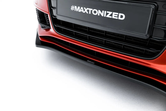Splitter Przedni V.4 Audi A4 S-Line / S4 B8 Facelift