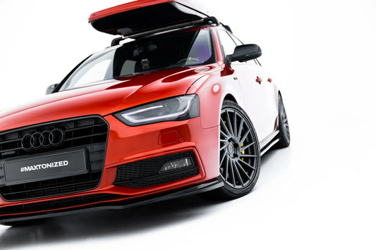 Splitter Przedni V.4 Audi A4 S-Line / S4 B8 Facelift