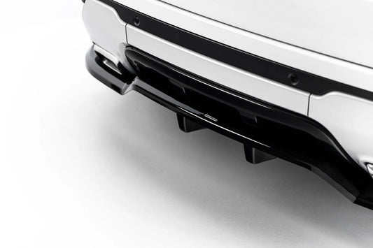 Arriere Splitter (avec une barre verticale) compatible avec Land Rover Range Rover Evoque Mk1