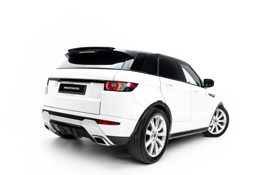 Arriere Splitter (avec une barre verticale) compatible avec Land Rover Range Rover Evoque Mk1