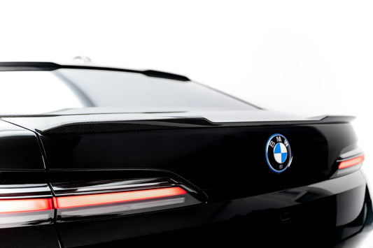 Prepreg Carbon Fiber Becquet de hayon (Plus Bas) BMW 7 M-Pack / M760e / i7 M-Pack G70