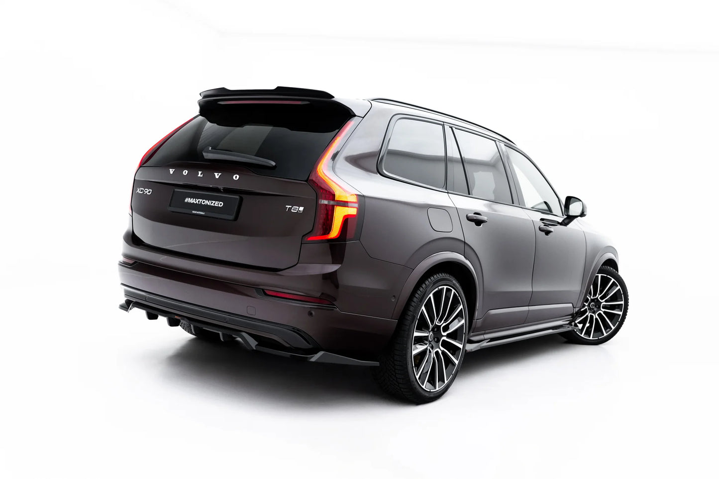 Hinten Splitter (mit einem vertikalem balken) Volvo XC90 Mk2 Facelift 2