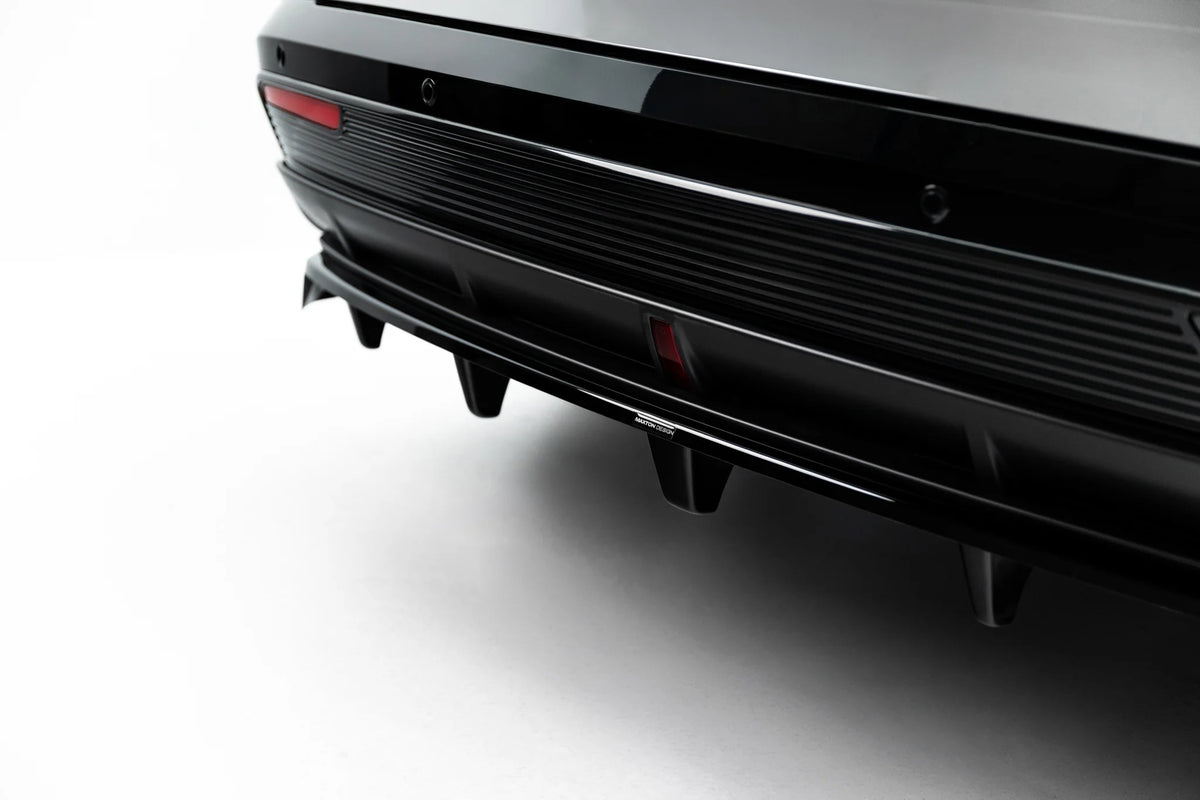 Hinten Splitter (mit einem vertikalem balken) passend für Mazda 6e Mk1