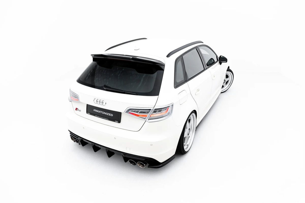 Spoiler Cap 3D suitable for Audi S3 / A3 S-Line Sportback / Hatchback 8V