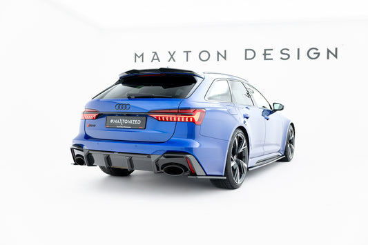 Karbonowy Dyfuzor Tylny Prepreg Audi RS6 C8 / C8 Facelift (wersja bez haka)
