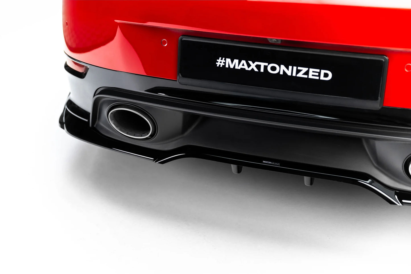 Arriere Splitter (avec une barre verticale) compatible avec Porsche 911 Carrera Aero 992 