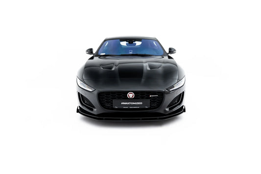 Splitter Przedni Street Pro + Flaps Jaguar F-Type X152 Facelift 2
