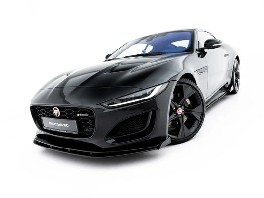Splitter Przedni Street Pro + Flaps Jaguar F-Type X152 Facelift 2