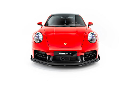 Lame Du Pare-Chocs Avant compatible avec Porsche 911 Carrera Aero / Carrera GTS 992 Facelift