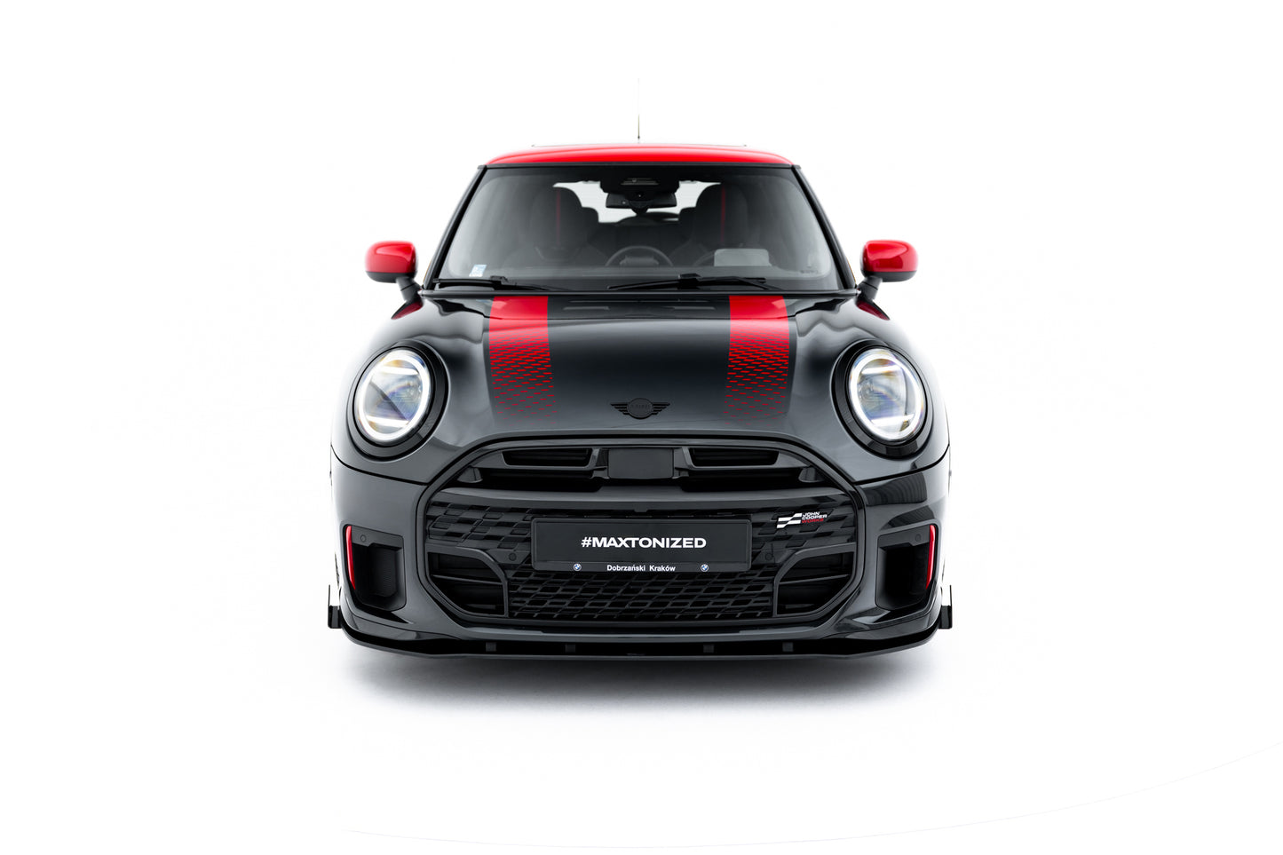 Street Pro Splitter + Flaps für Mini Cooper John Cooper Works F65