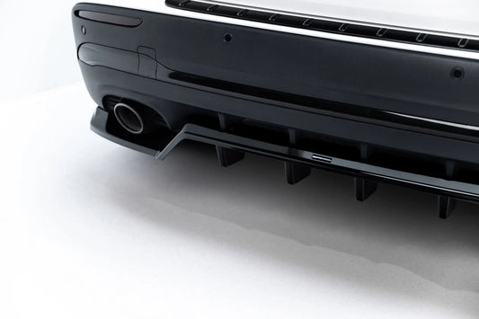 Arriere Splitter (avec une barre verticale) compatible avec Mercedes-AMG GLA 35 H247