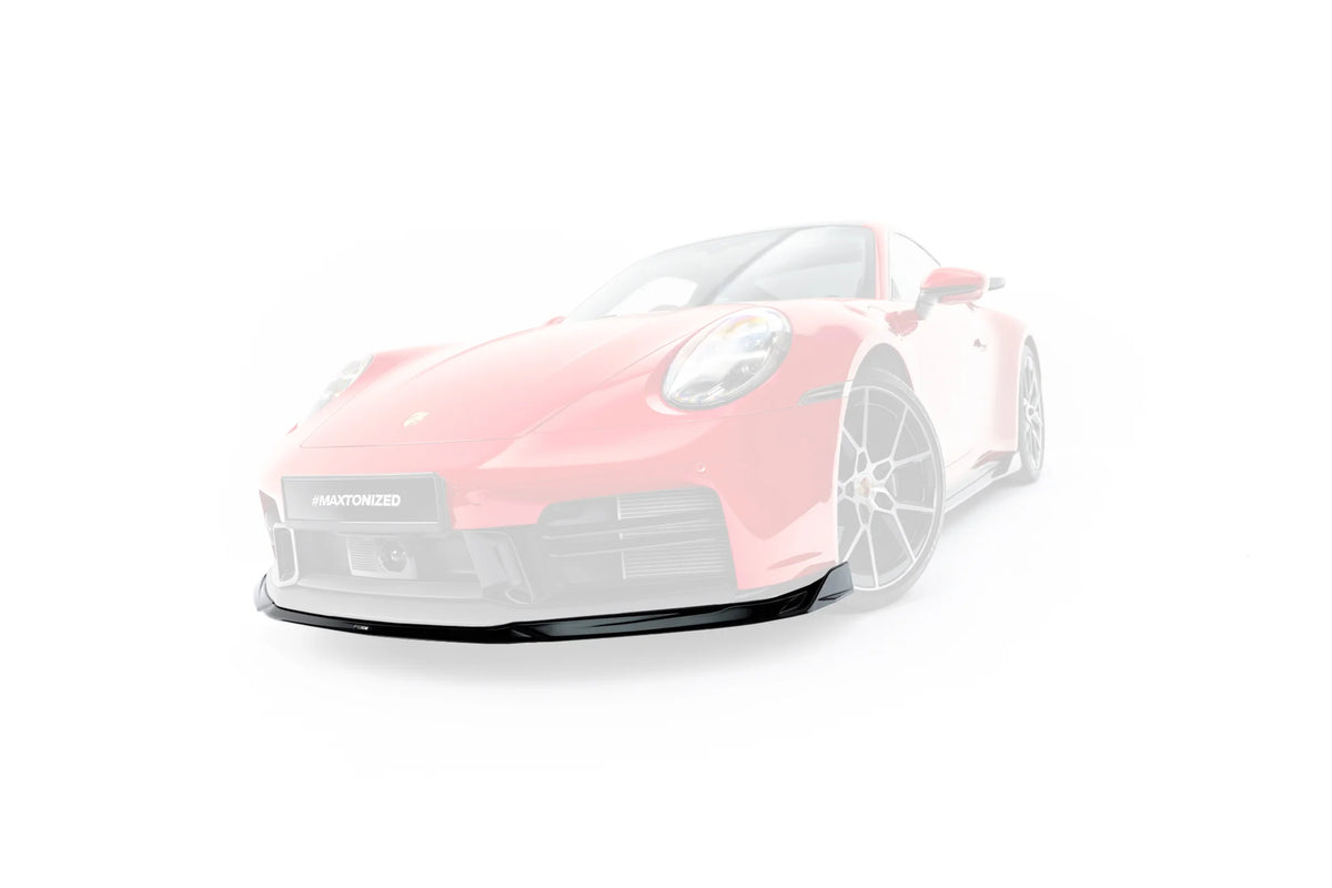 Lame Du Pare-Chocs Avant compatible avec Porsche 911 Carrera Aero / Carrera GTS 992 Facelift