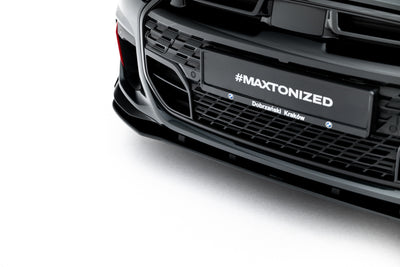 Street Pro Splitter + Flaps für Mini Cooper John Cooper Works F65