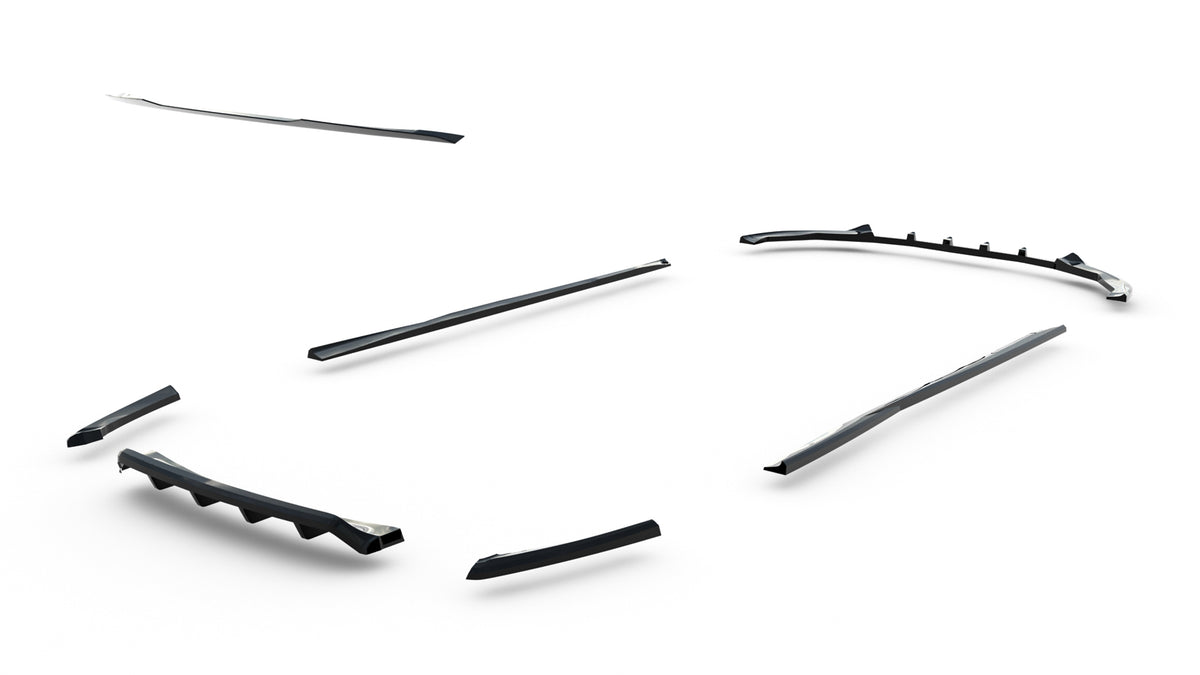 Set Of Splitters compatible with Ford Mondeo Sport Mk5 Facelift / Fusion Sport Mk2 Facelift